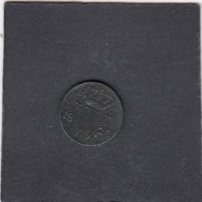 Beschrijving: 1/2 Cent WILLEM I